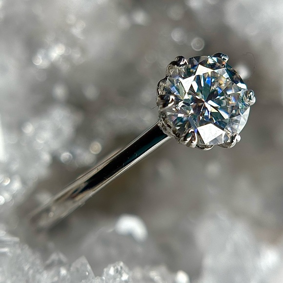 “Forever-Winter” Moissanite Ring! 💎 - SIZE (7) - Picture 3 of 6